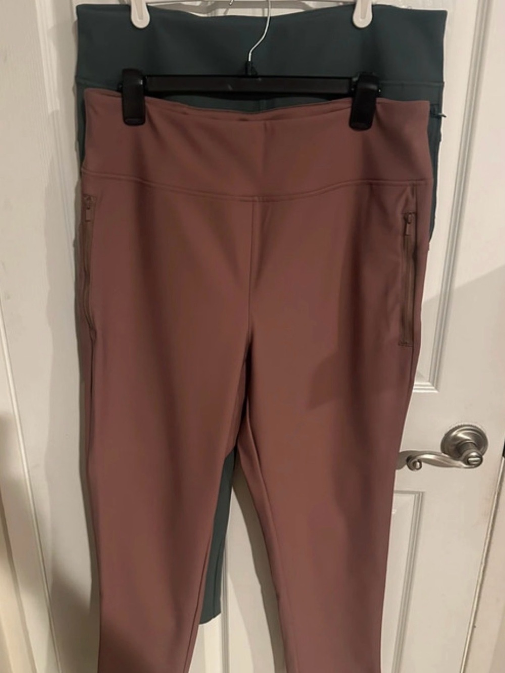 90 Degree By Reflex High-Rise Athletic Leggings with Zipper Pockets- Bundle of 2